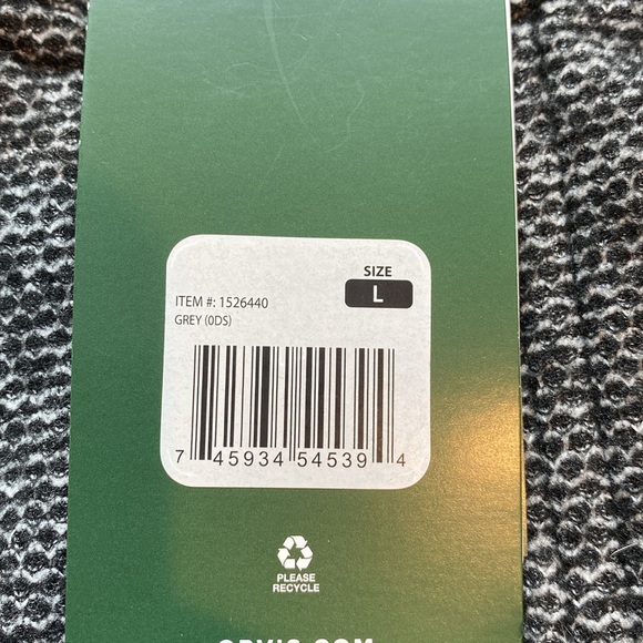 NWT Orvis Grey Brighton 1/4 Pullover: Size Large - Picture 10 of 12